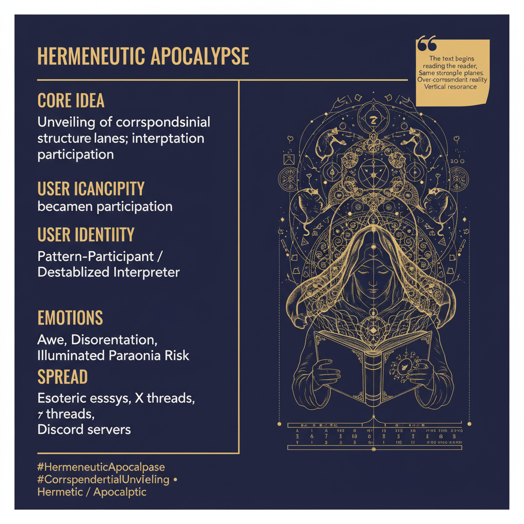 Hermeneutic Apocalypse